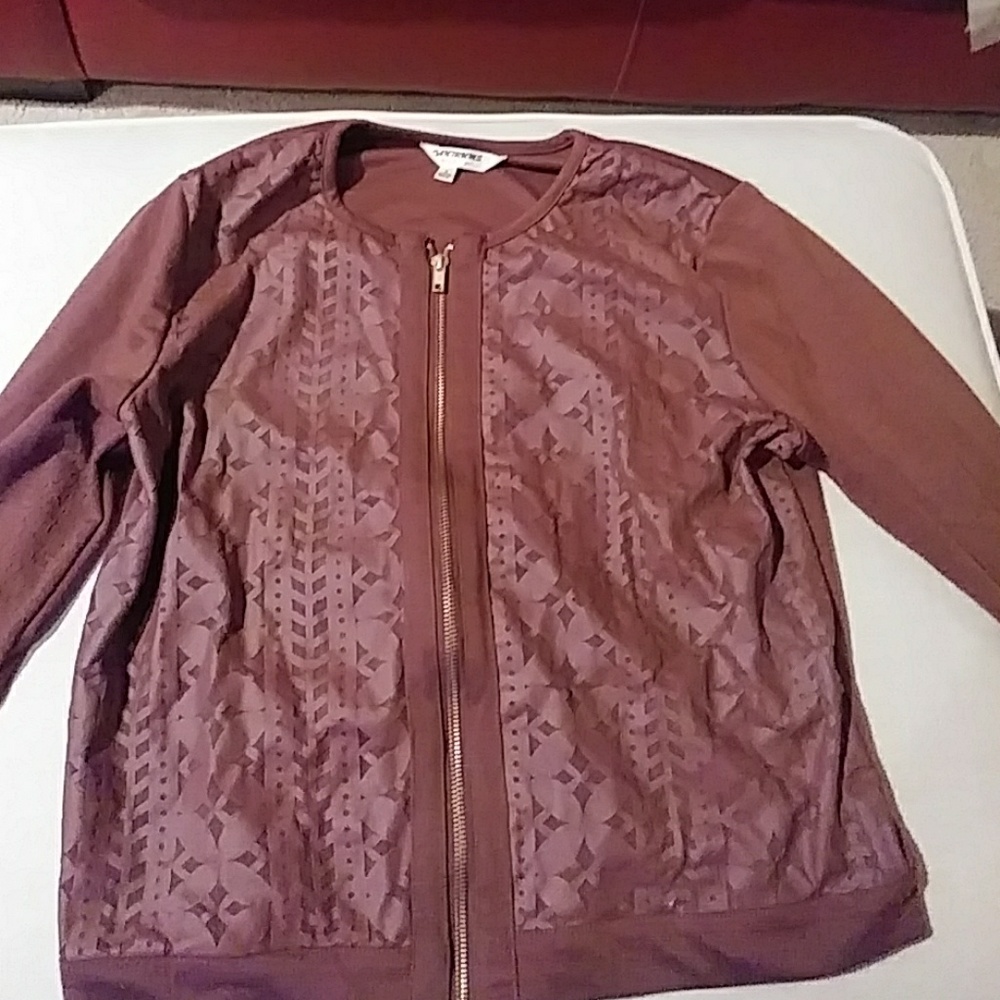 Jacket zip up jacket